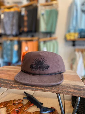 Blacktop Sun Waxed Canvas Cap in Bracken