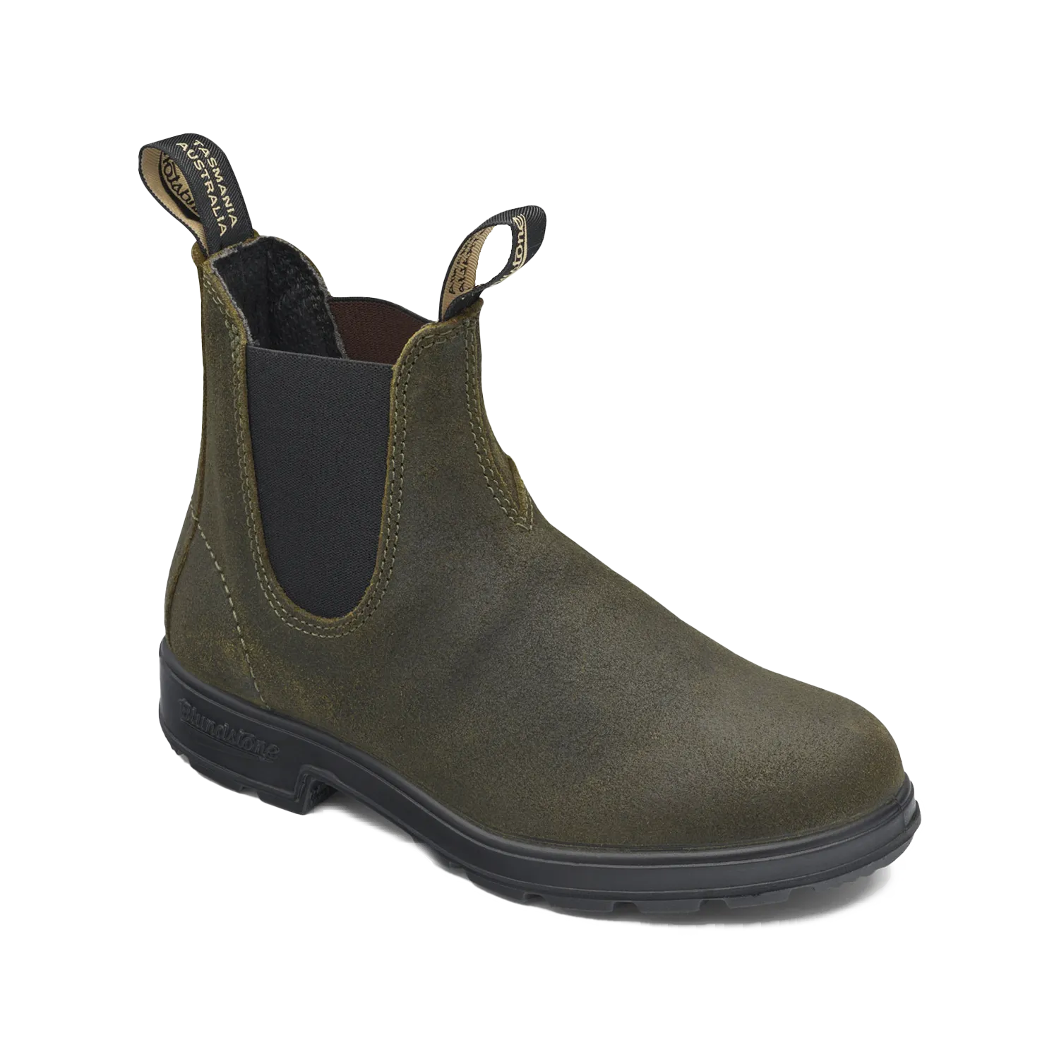 Blundstone 1615 - Original Dark Olive Waxed Suede
