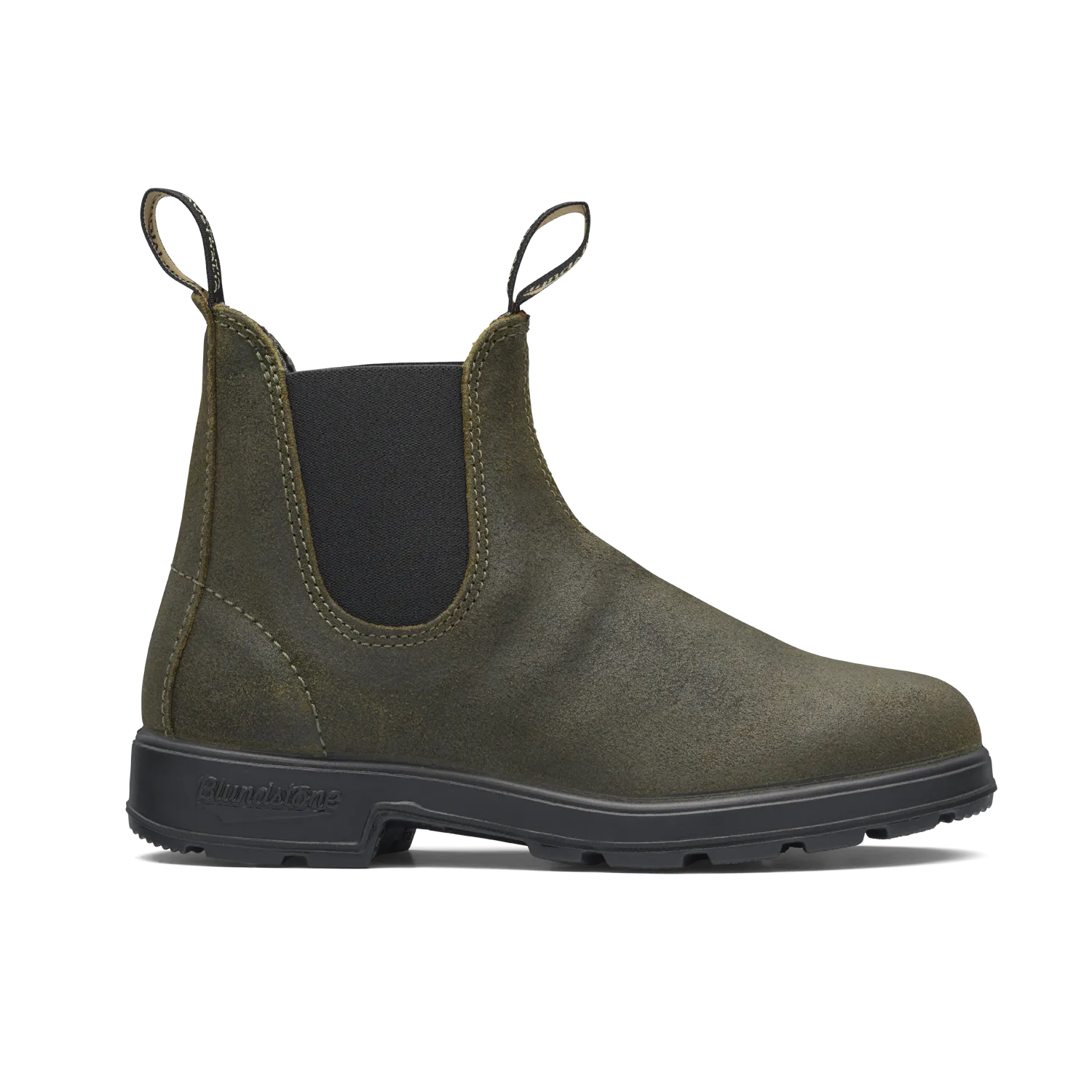 Blundstone 1615 - Original Dark Olive Waxed Suede