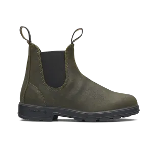 Blundstone 1615 - Original Dark Olive Waxed Suede