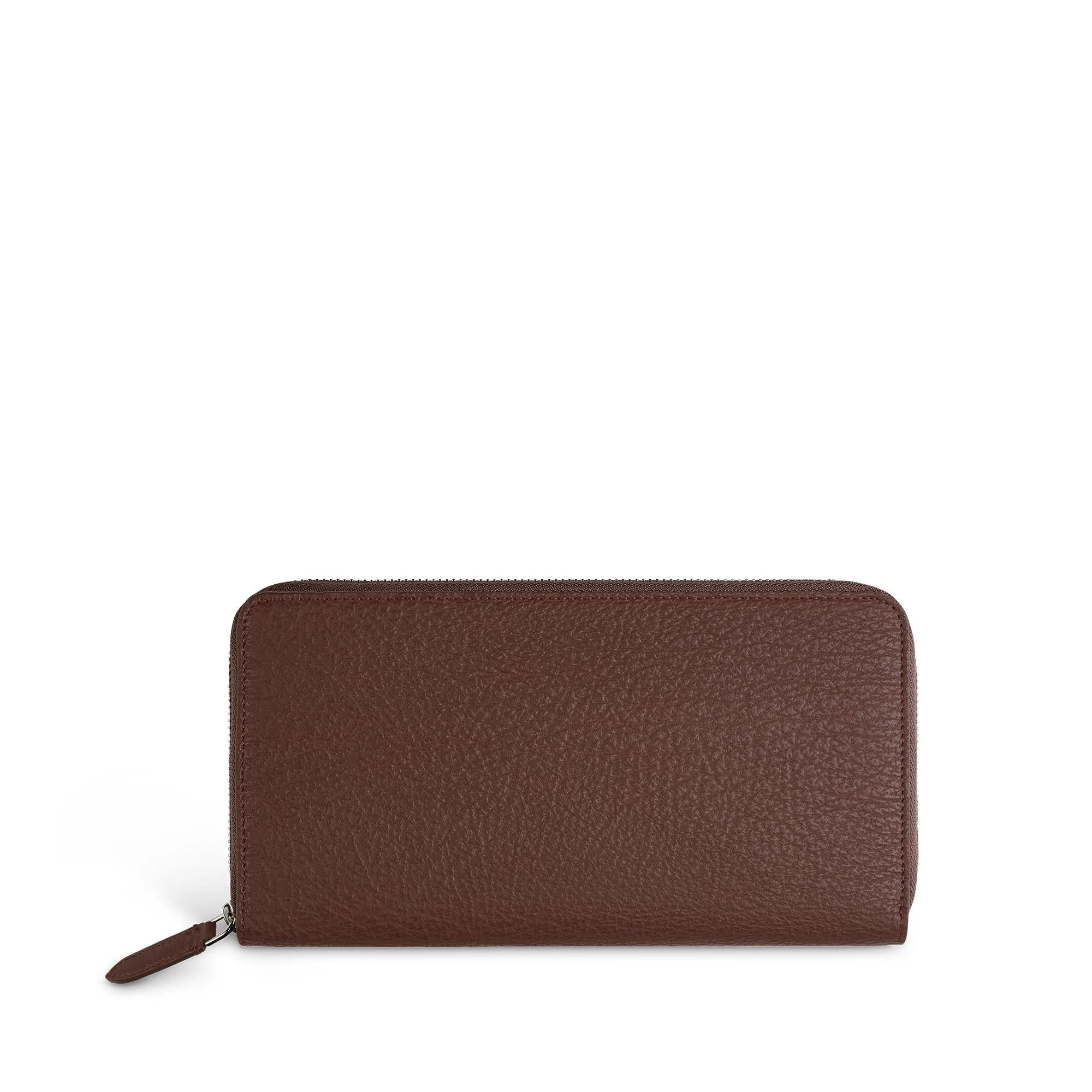 Bond Street Zip Travel Wallet in Sharkskin