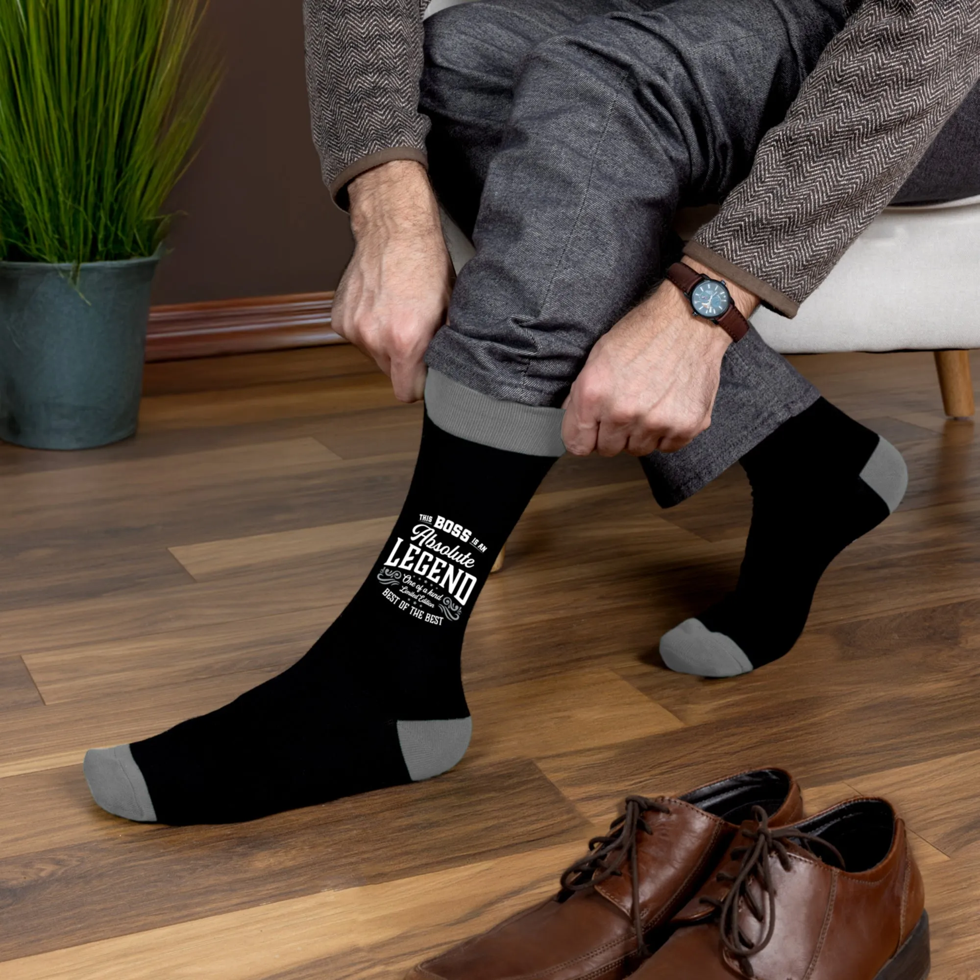 Boss Bamboo Crew Socks