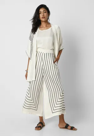 Box Maze Kimono Open Jacket Set