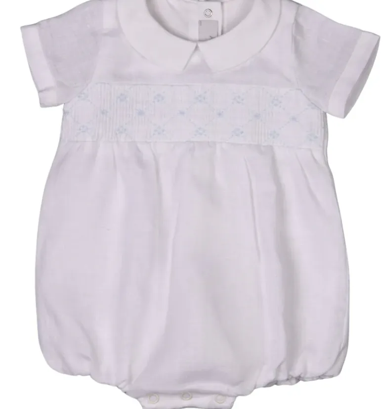 Boy Shortie | Blue & White