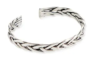 Braided Bracelet, Sterling Silver