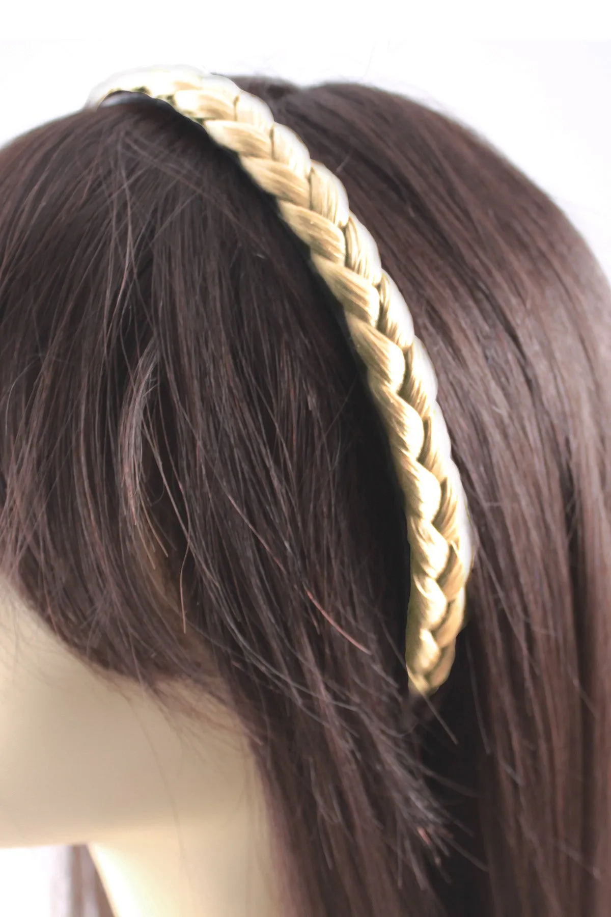 Braided Headband: Platinum Blonde