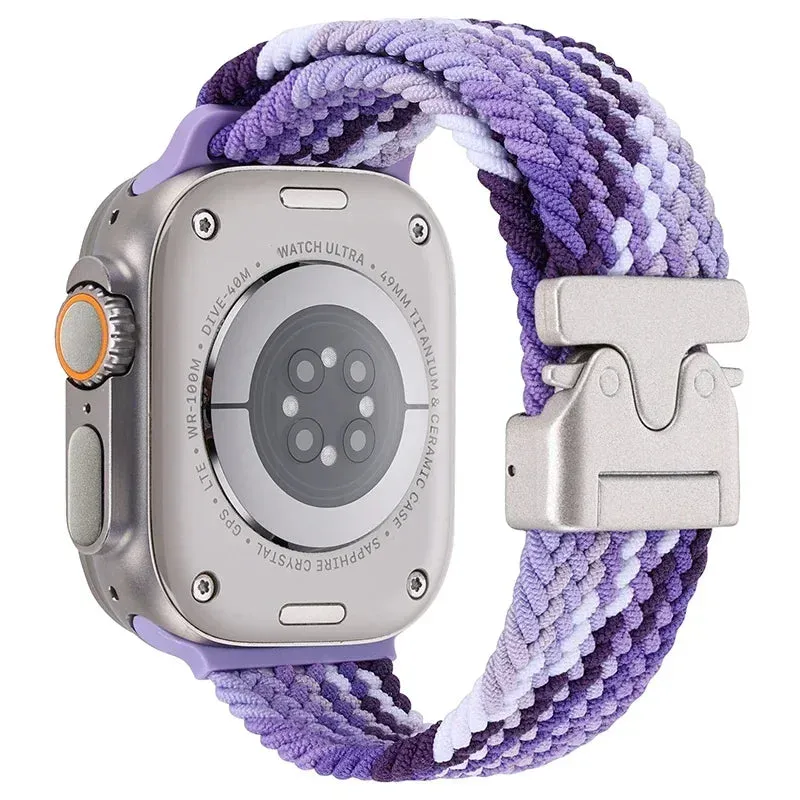Braided Magnetic Strap for Apple Watch – Bracelet Band for iWatch