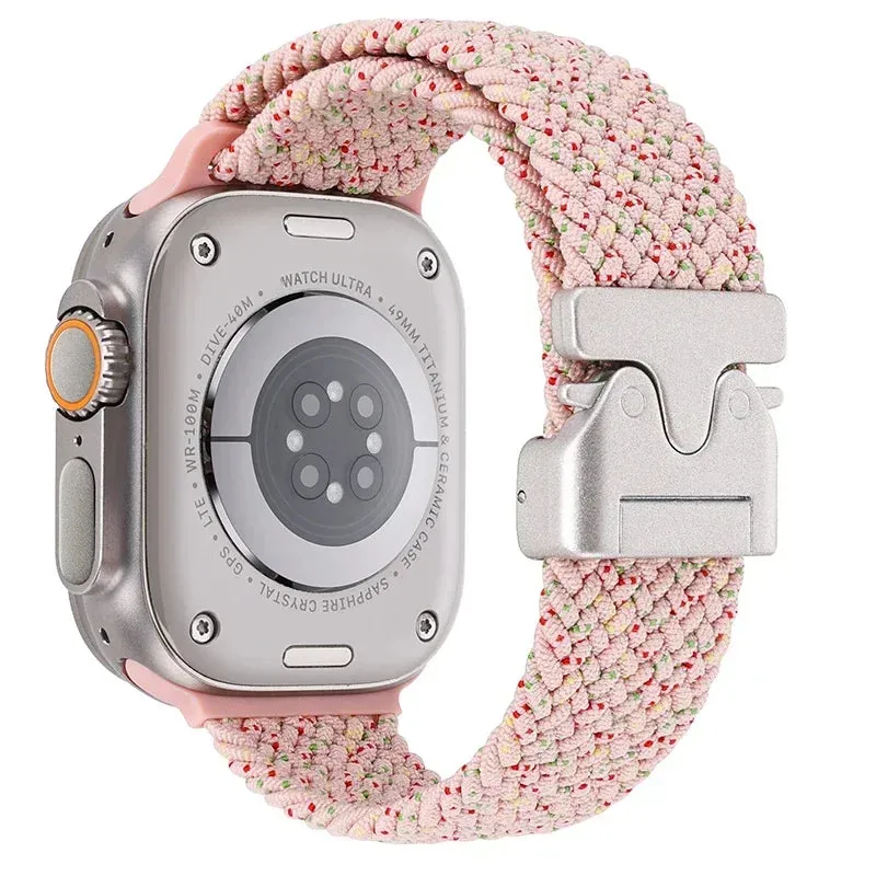Braided Magnetic Strap for Apple Watch – Bracelet Band for iWatch