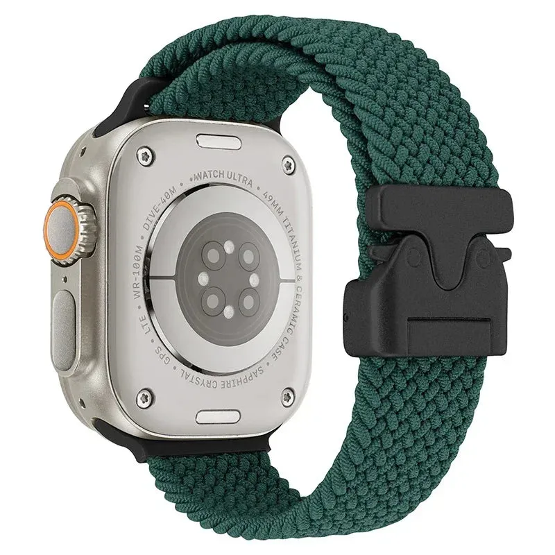 Braided Magnetic Strap for Apple Watch – Bracelet Band for iWatch
