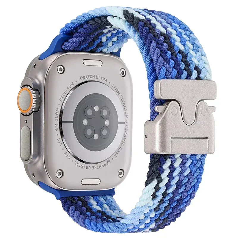 Braided Magnetic Strap for Apple Watch – Bracelet Band for iWatch