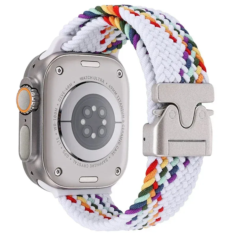 Braided Magnetic Strap for Apple Watch – Bracelet Band for iWatch