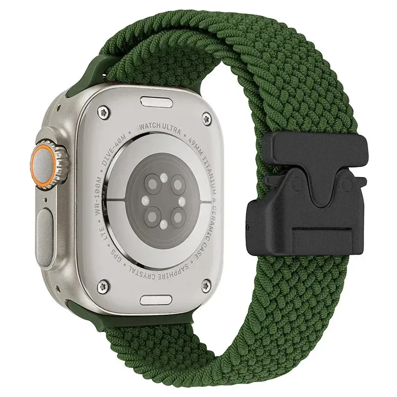 Braided Magnetic Strap for Apple Watch – Bracelet Band for iWatch