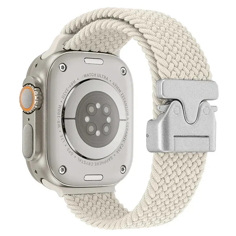 Braided Magnetic Strap for Apple Watch – Bracelet Band for iWatch