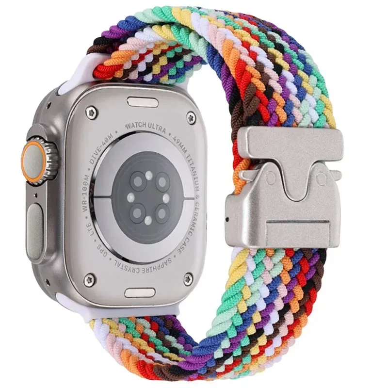 Braided Magnetic Strap for Apple Watch – Bracelet Band for iWatch