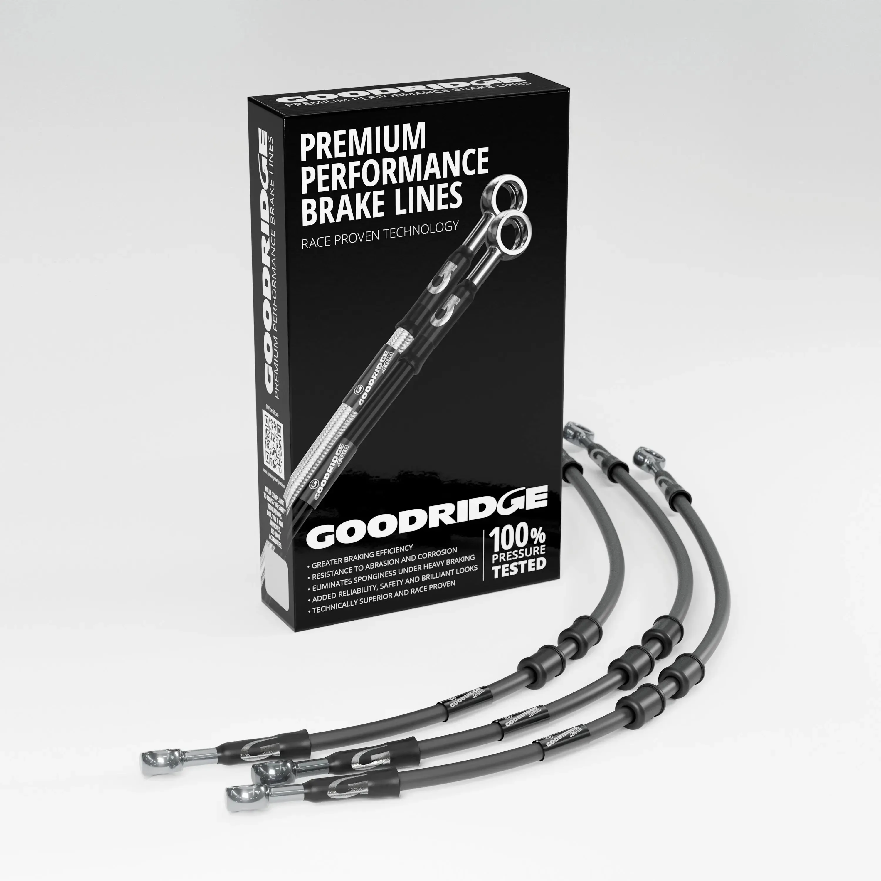 BRAKE HOSE KIT FOR KAWASAKI GPX600R C1-C7 88-96
