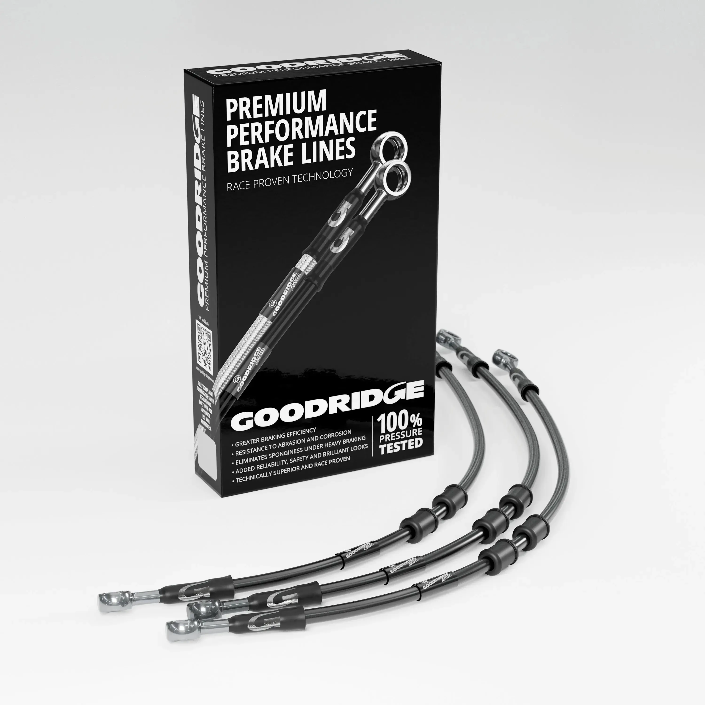 BRAKE HOSE KIT FOR KAWASAKI GPX600R C1-C7 88-96