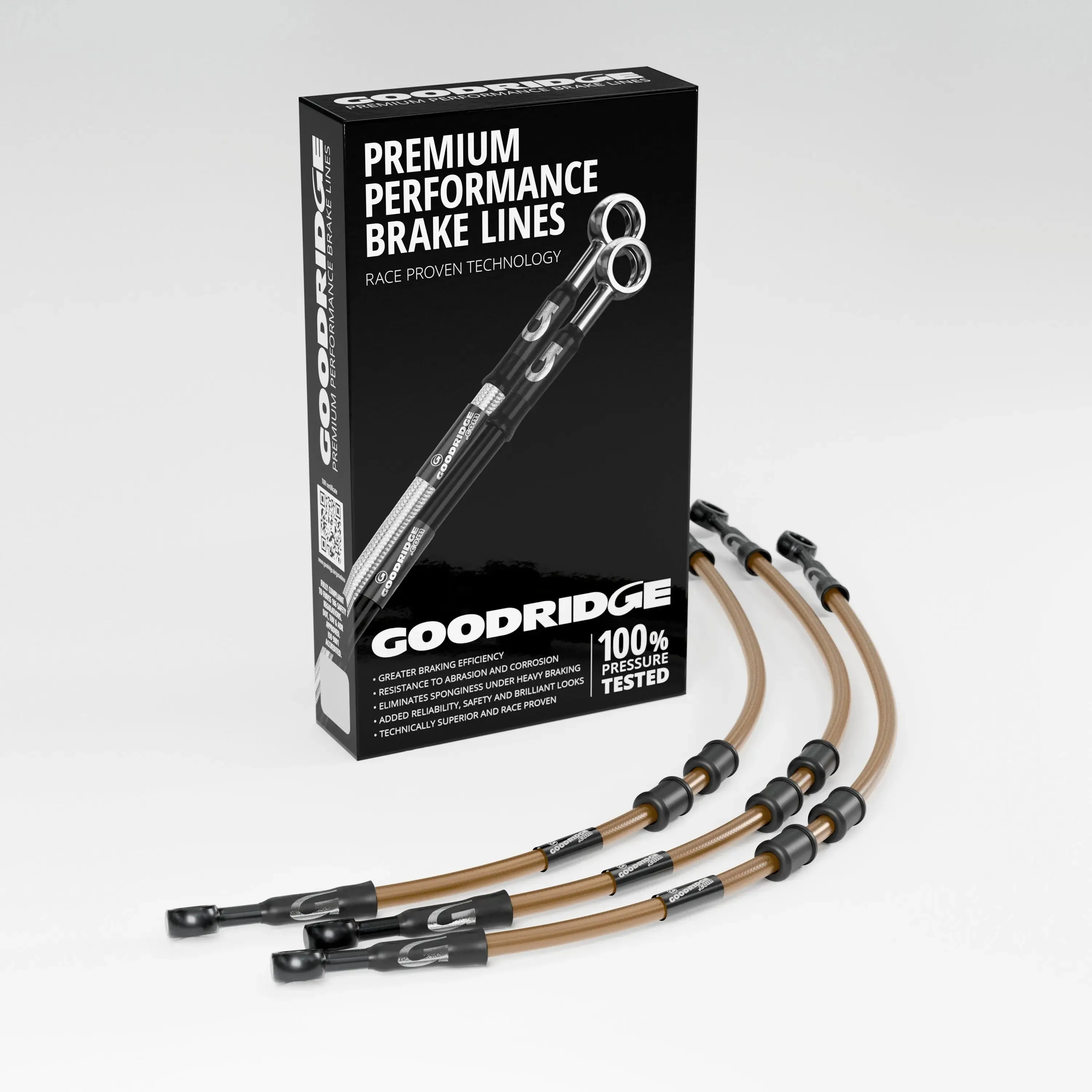 BRAKE HOSE KIT FOR KAWASAKI GPX600R C1-C7 88-96