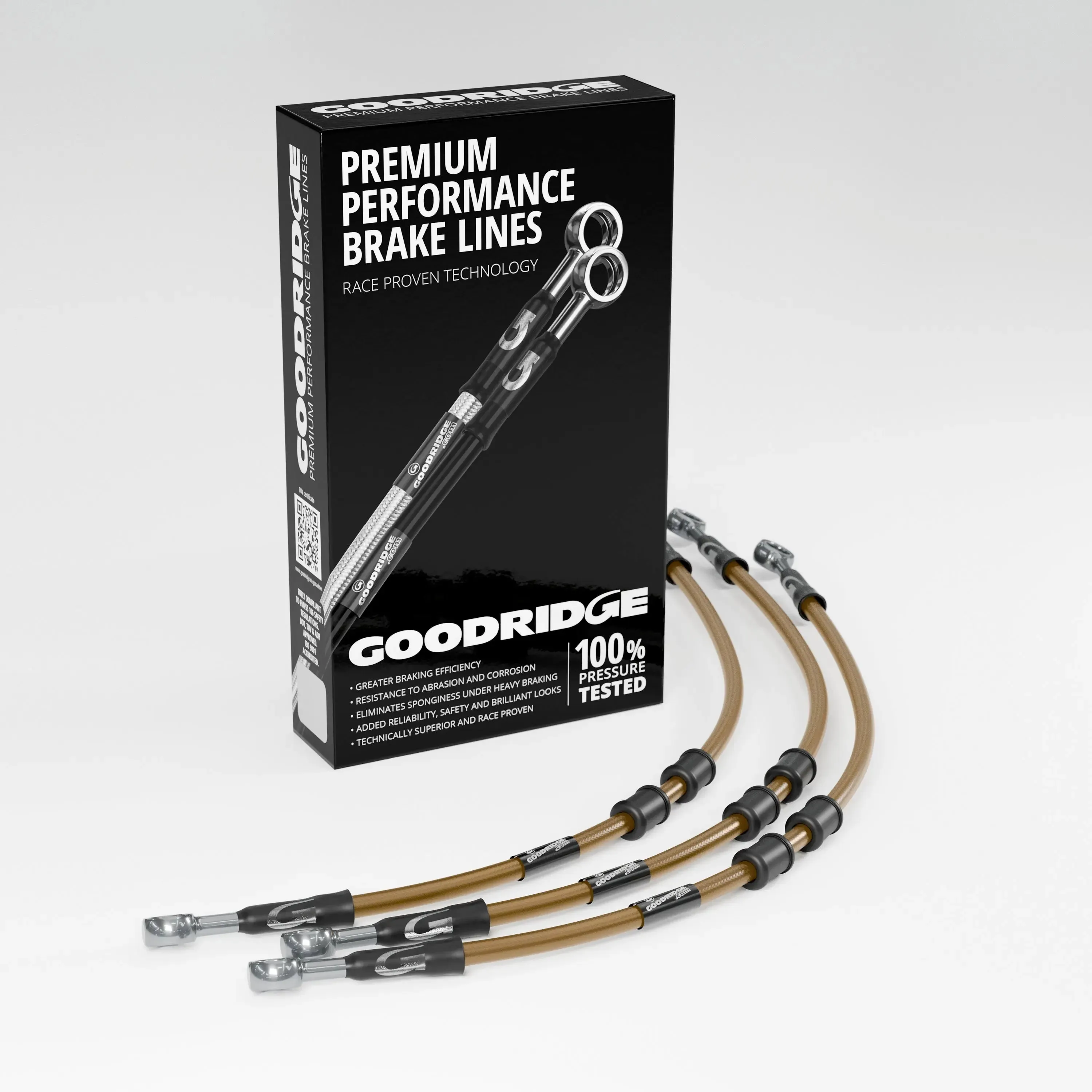 BRAKE HOSE KIT FOR KAWASAKI GPX600R C1-C7 88-96