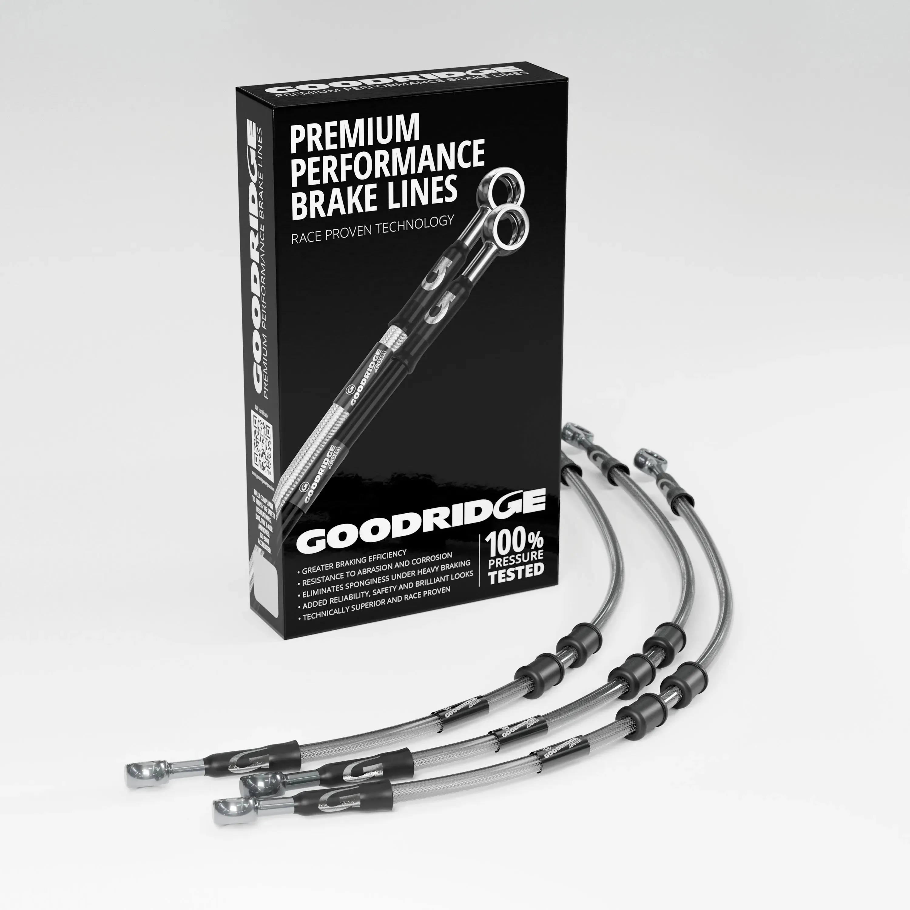 BRAKE HOSE KIT FOR KAWASAKI GPX600R C1-C7 88-96