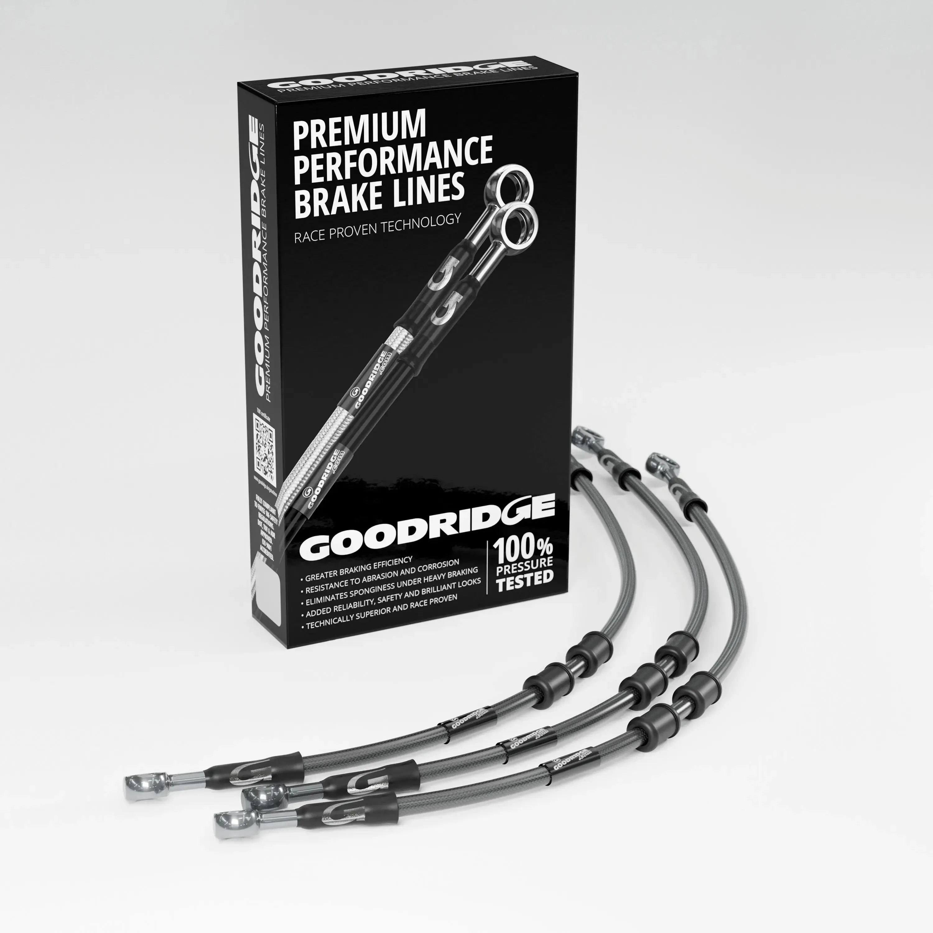 BRAKE HOSE KIT FOR KAWASAKI GPX600R C1-C7 88-96