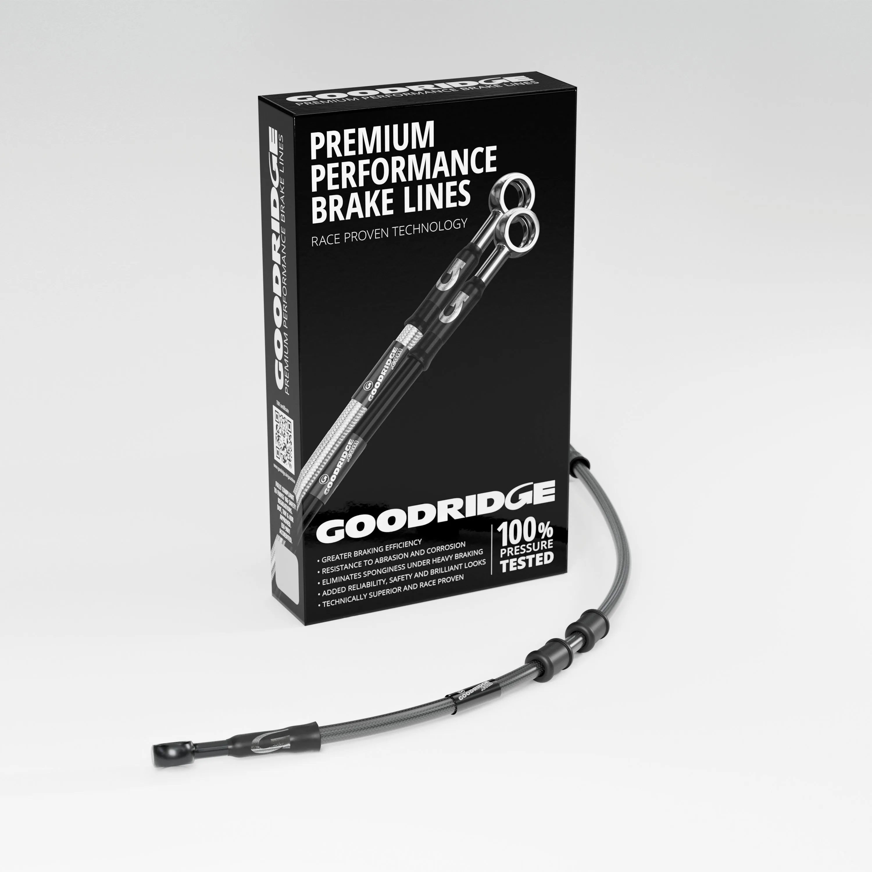 BRAKE HOSE KIT FOR YAMAHA YS125 17-20