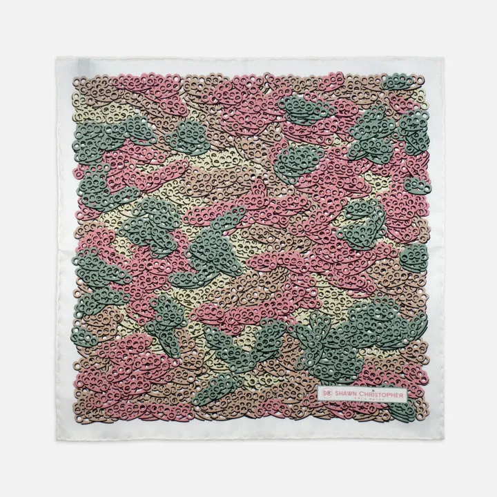 Brass Knuckles Camouflage Pocket Square