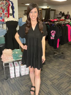 Bree Frayed Dress-Small-3XL