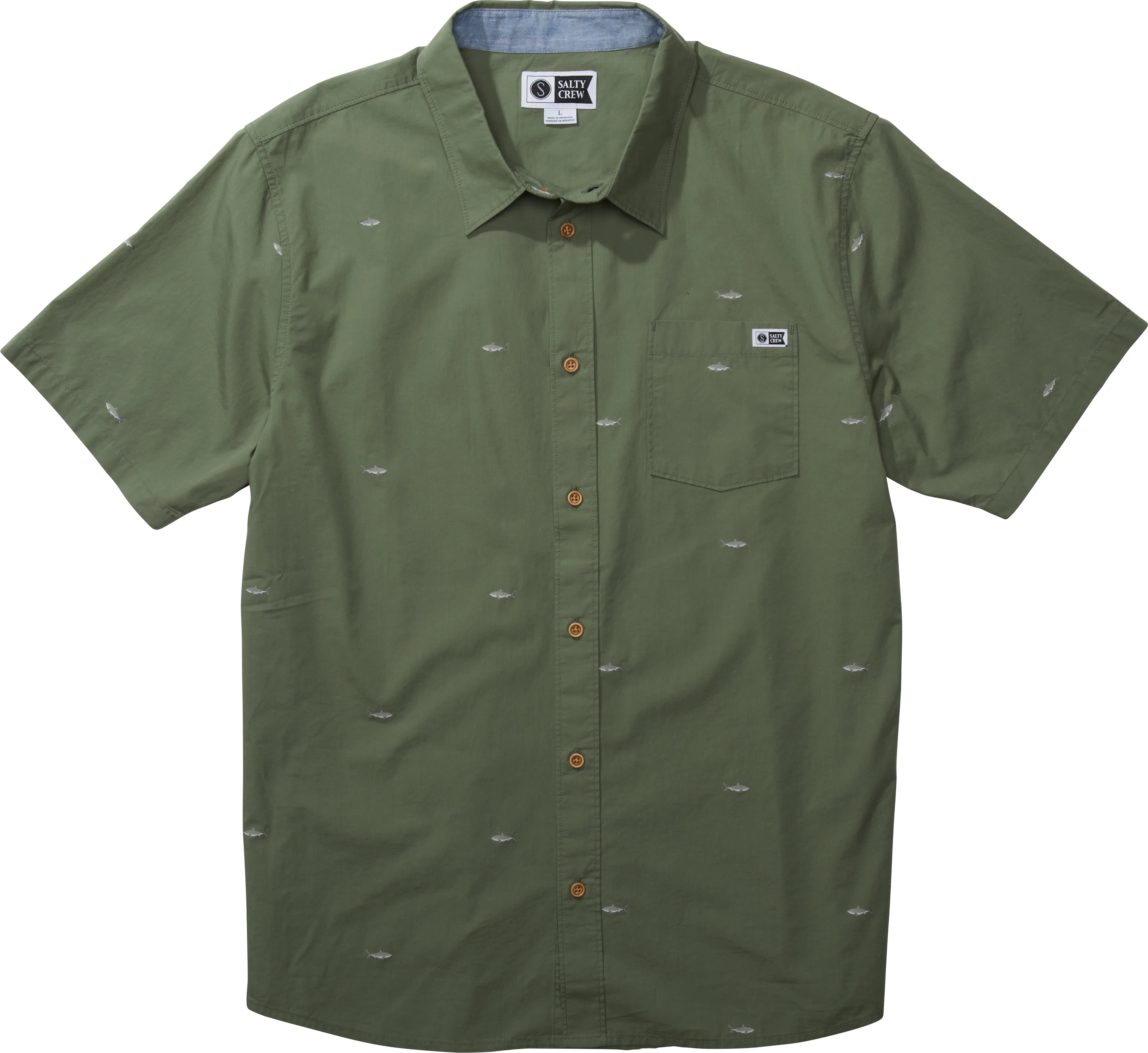 Bruce S/S Woven Shirt - Vintage Military