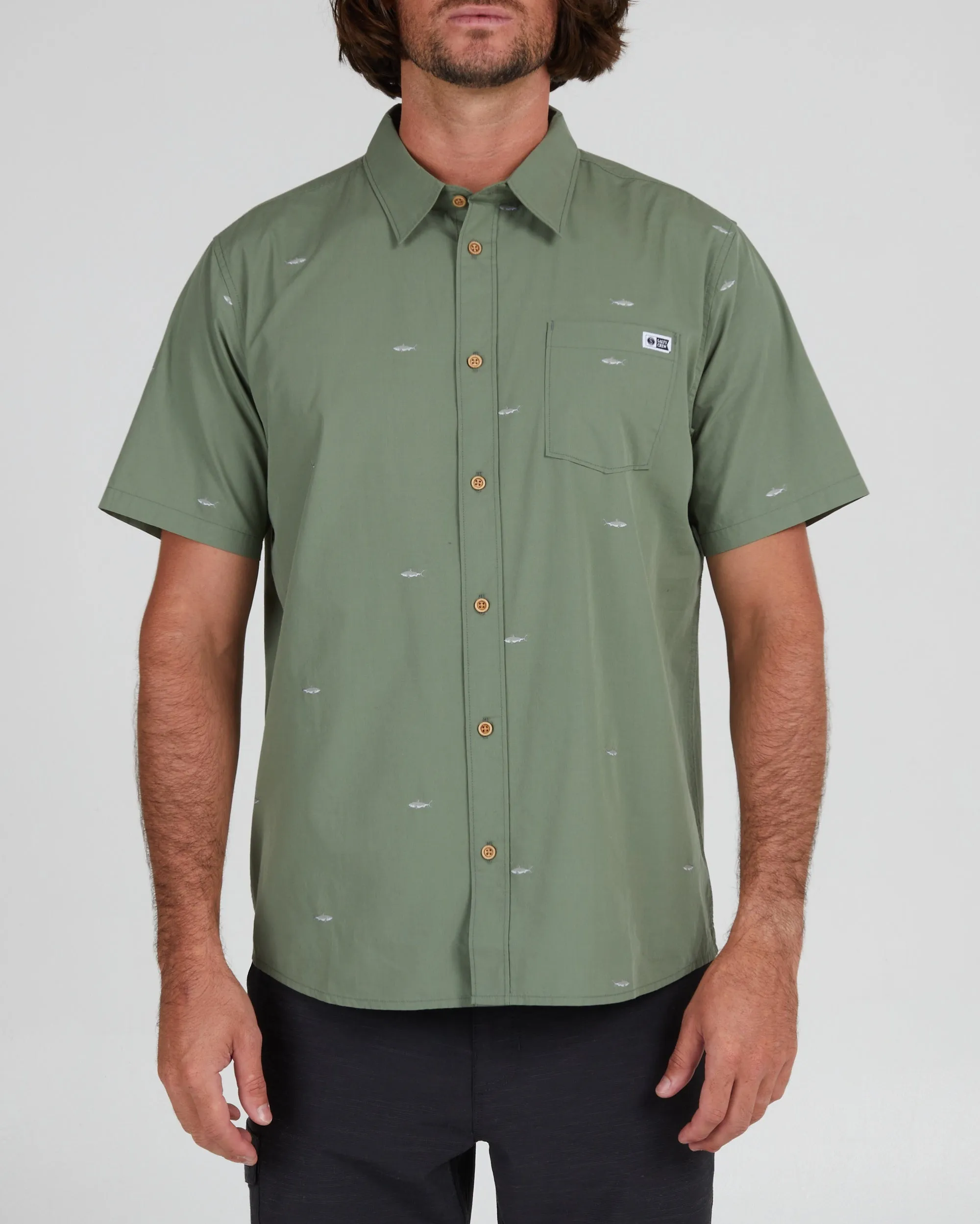 Bruce S/S Woven Shirt - Vintage Military