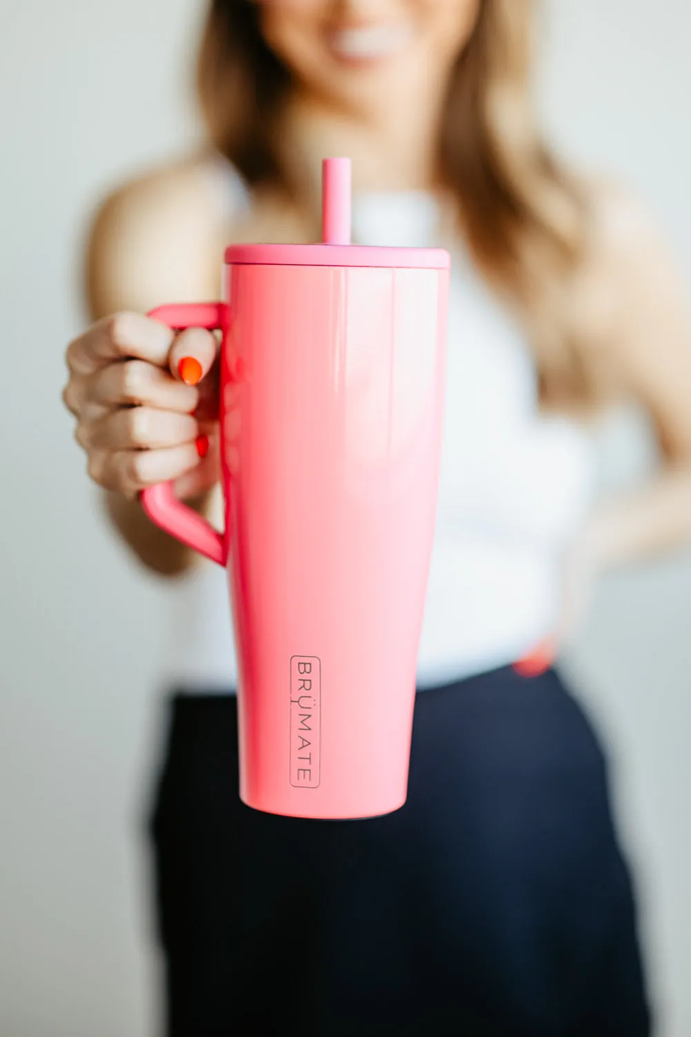 BruMate Era 40 oz Tumbler in Neon Pink | DWER40NPK-PINK