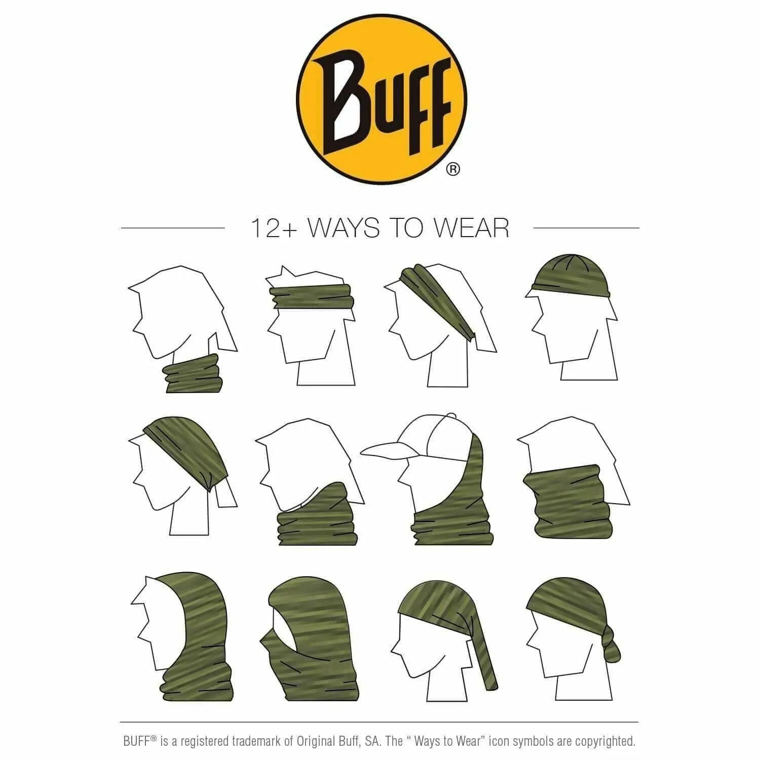 Buff Original EcoStretch Neckwear
