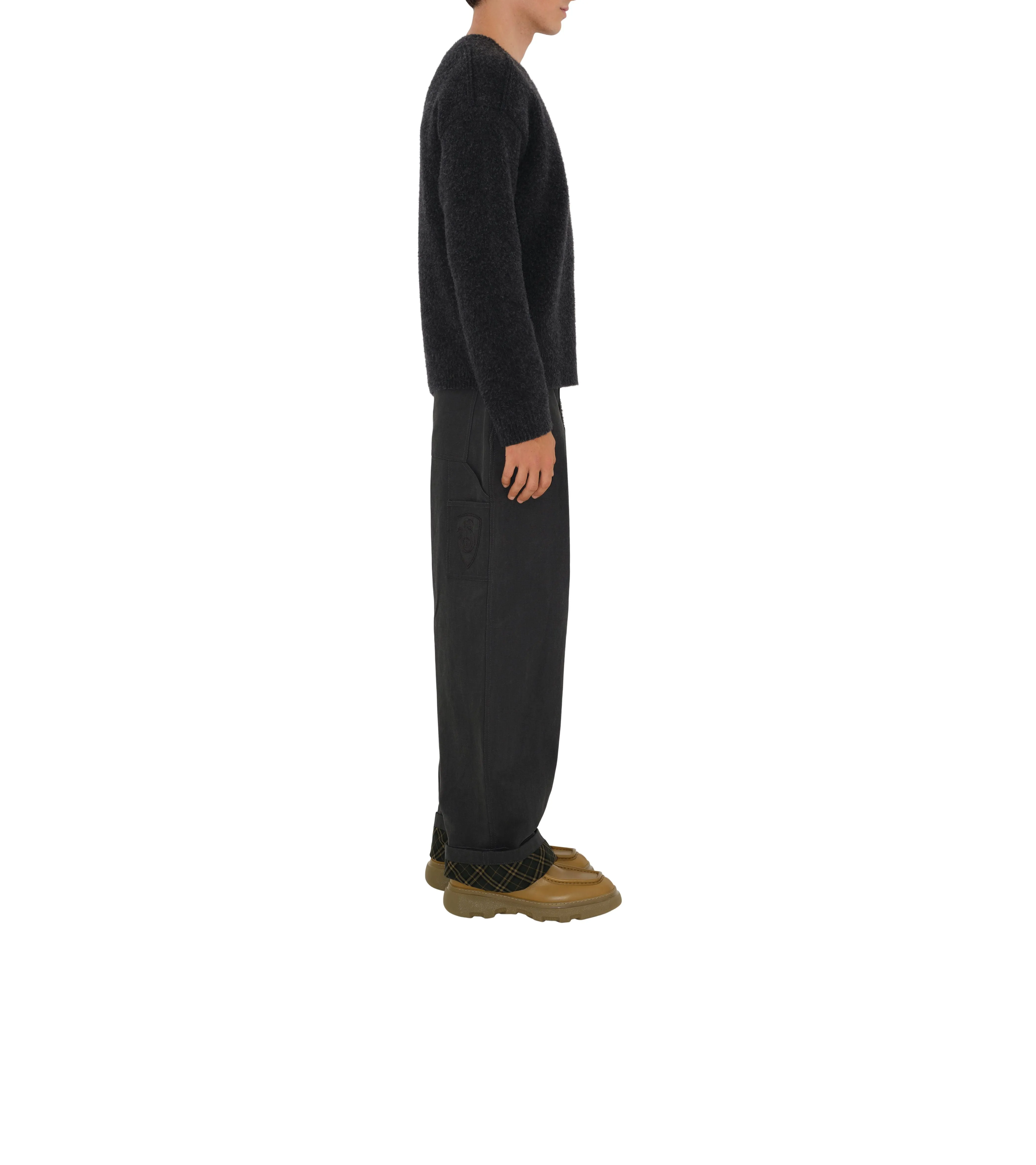 BURBERRY | COTTON CARPENTER TROUSERS