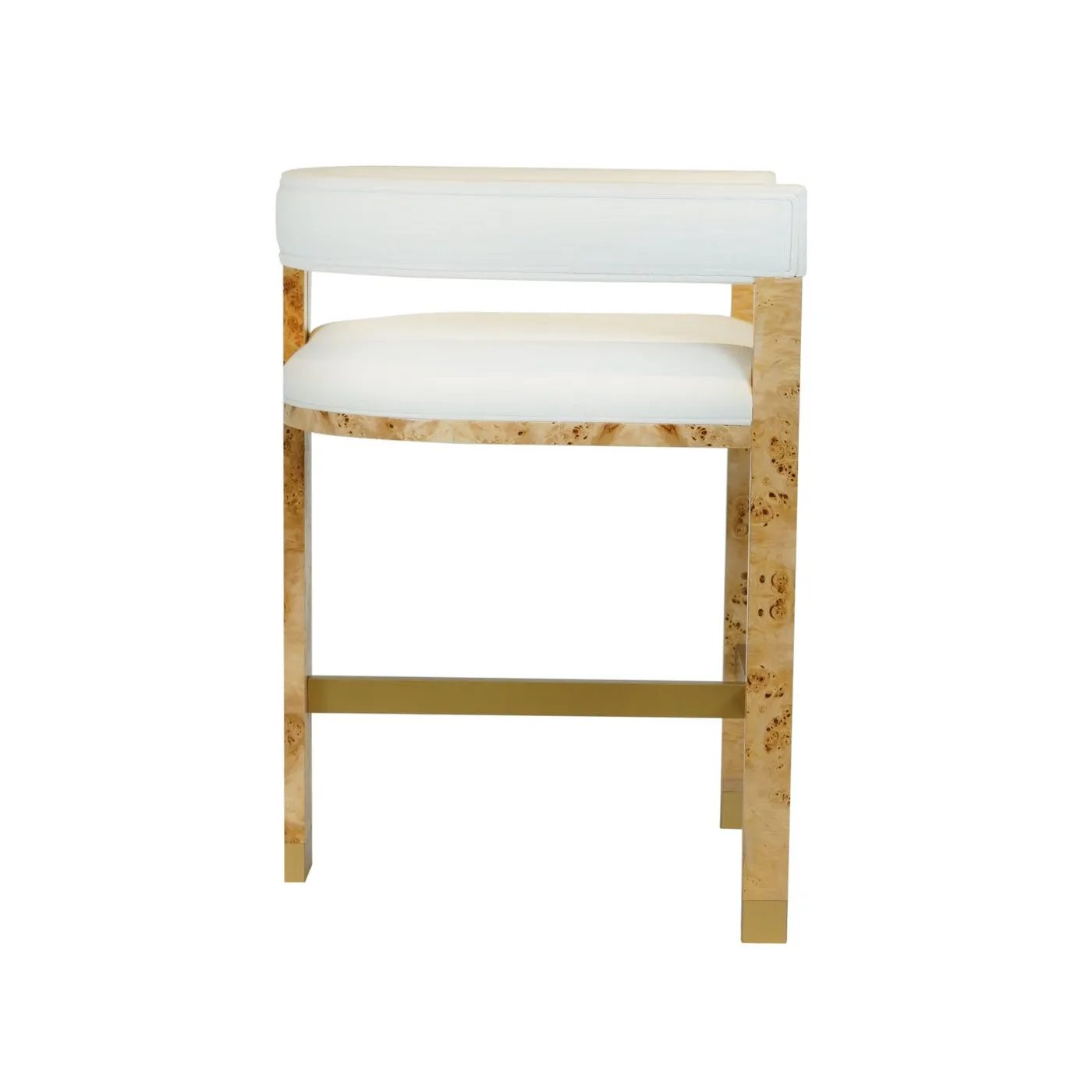 Burl Wood Jada Stool