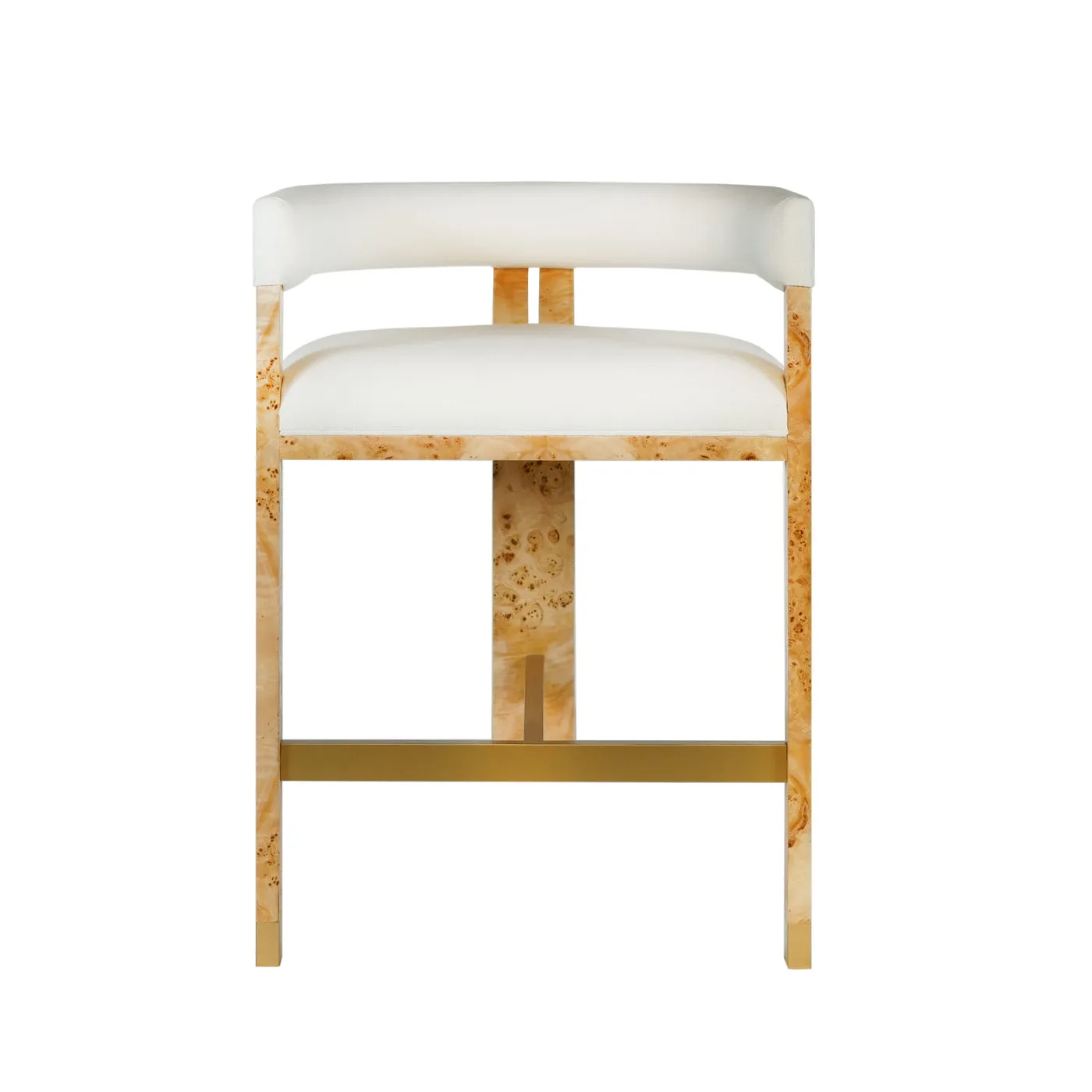Burl Wood Jada Stool