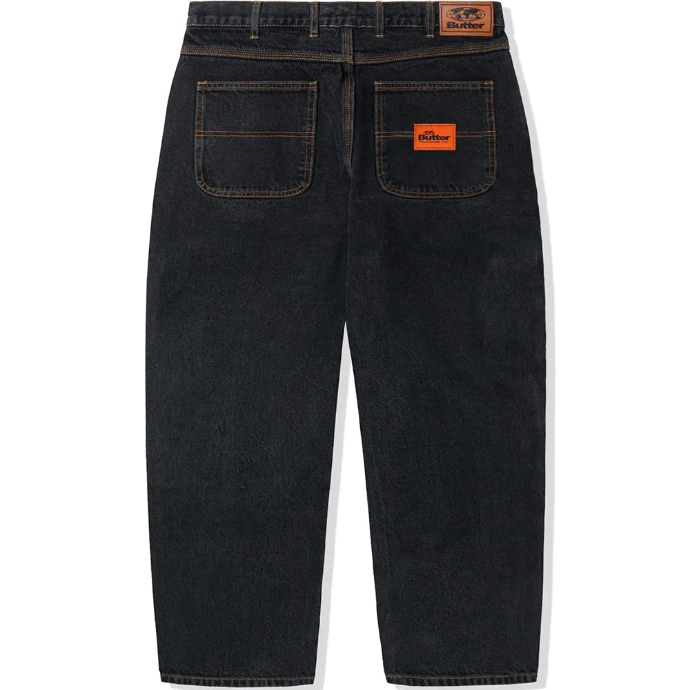 Butter Goods Philly Santosuosso Denim Jeans Washed Black