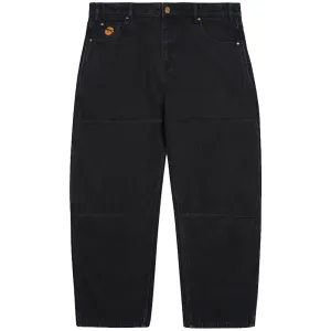 Butter Goods Santosuosso Double Knee Denim Jeans Washed Black
