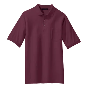 C1308MP Mens Silk Touch Polo with Pocket