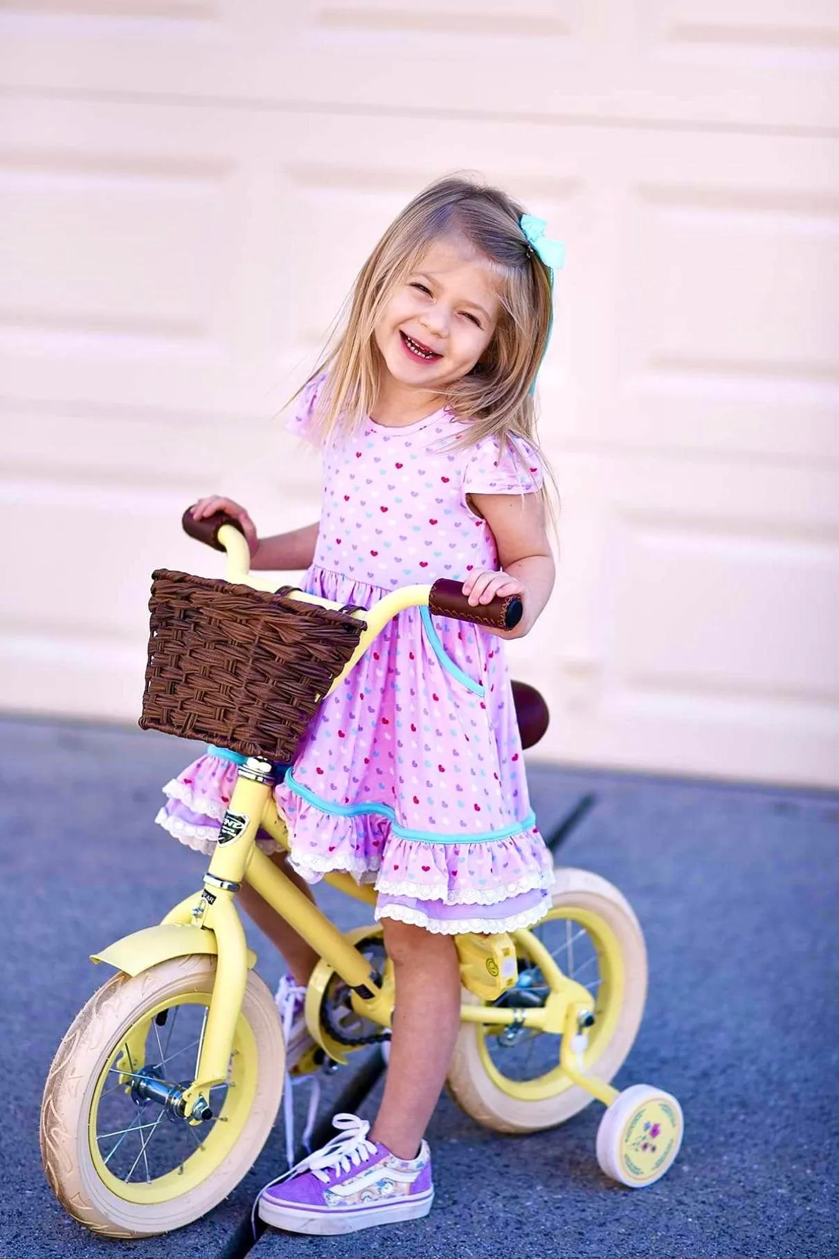 Candy Hearts Ruby Twirl and Skirted Romper