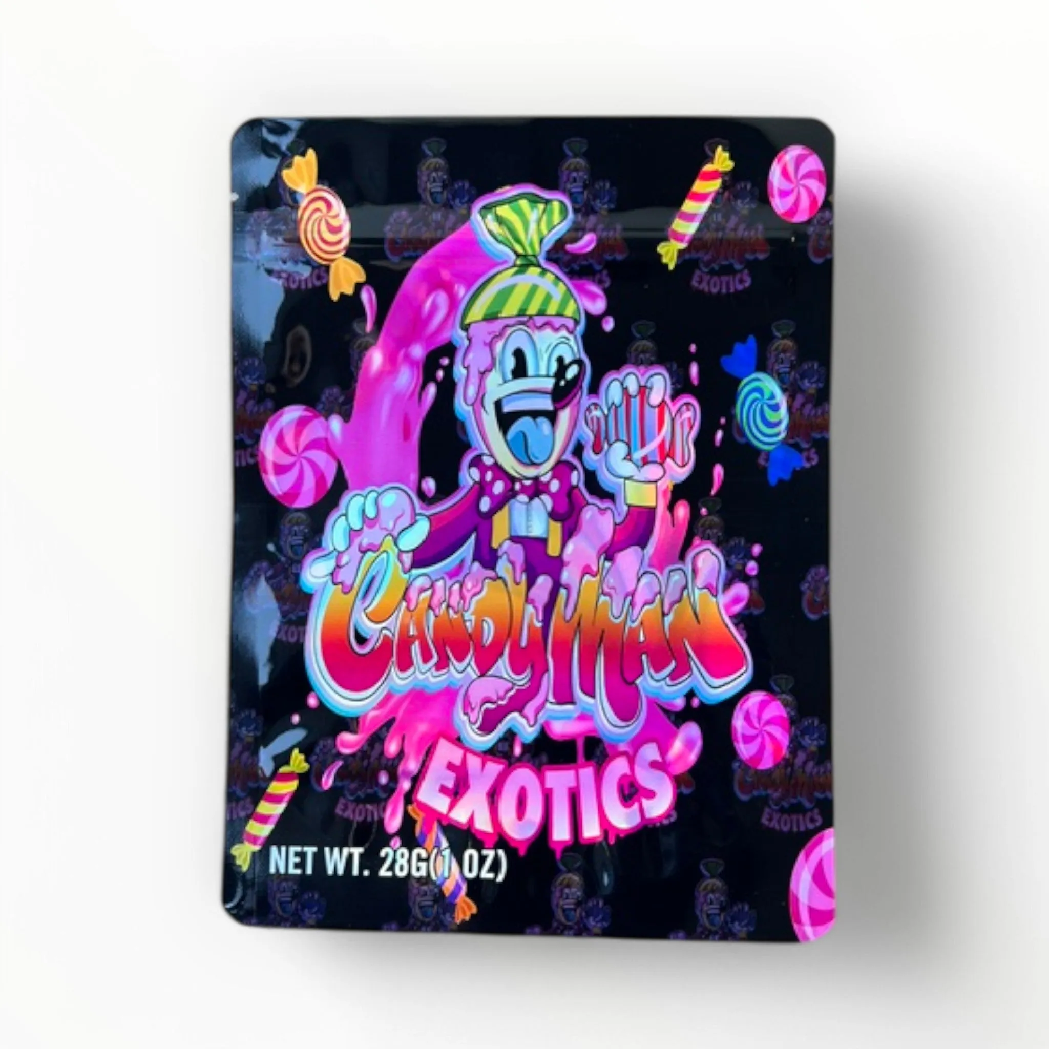 Candy Man Exotics Mylar Bag 1 Ounce