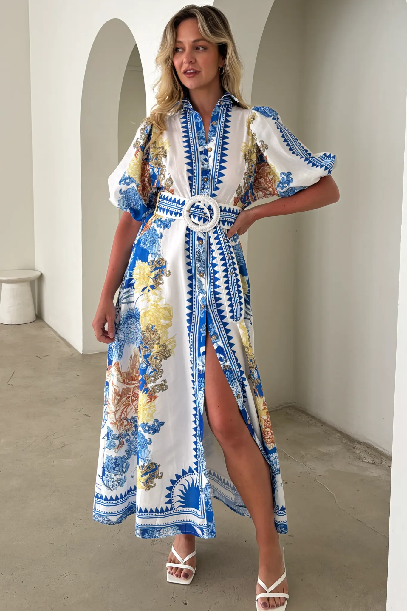 CAPRI SHORT SLEEVE DRESS EURO DOLL