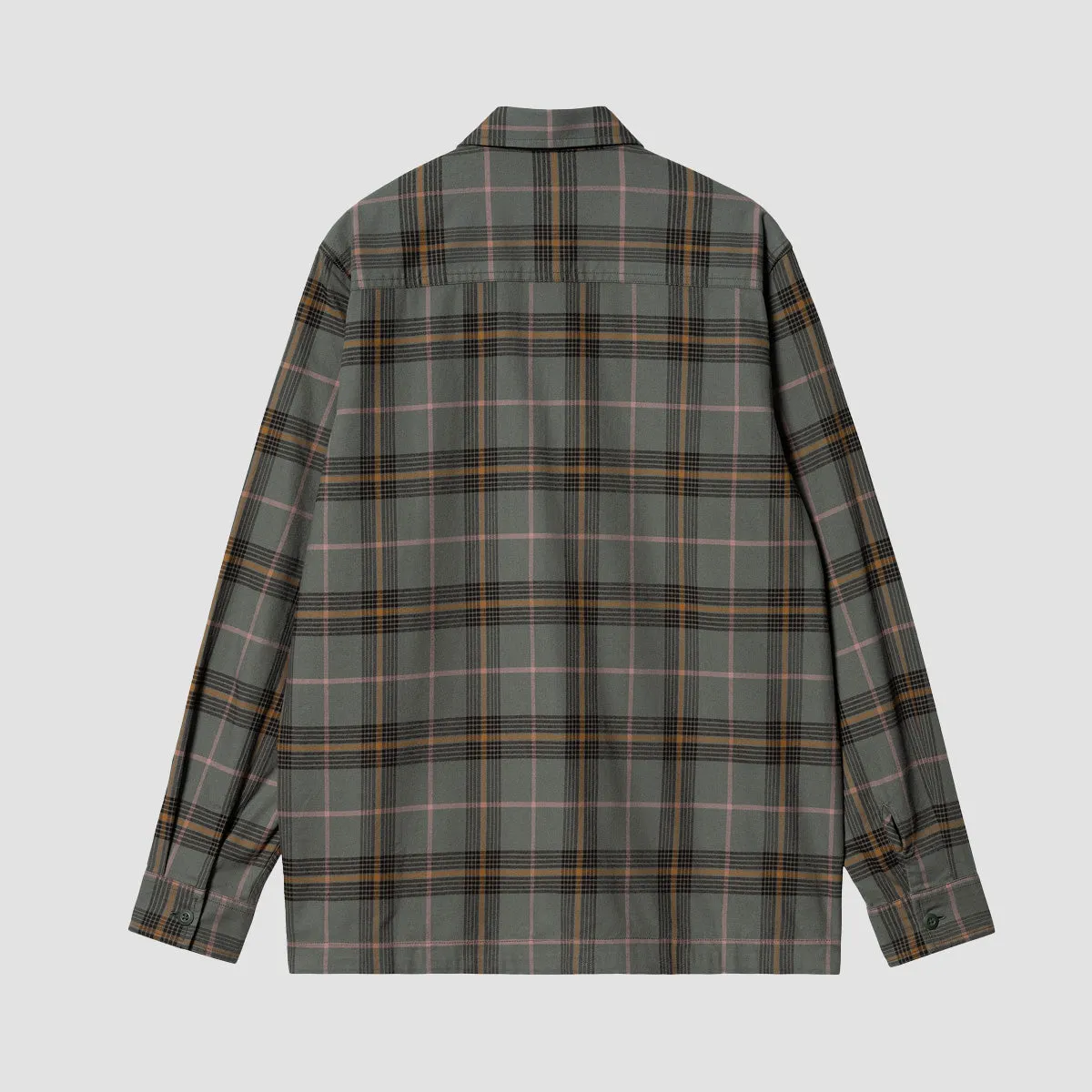 Carhartt WIP Hadley Check Longsleeve Shirt Jura