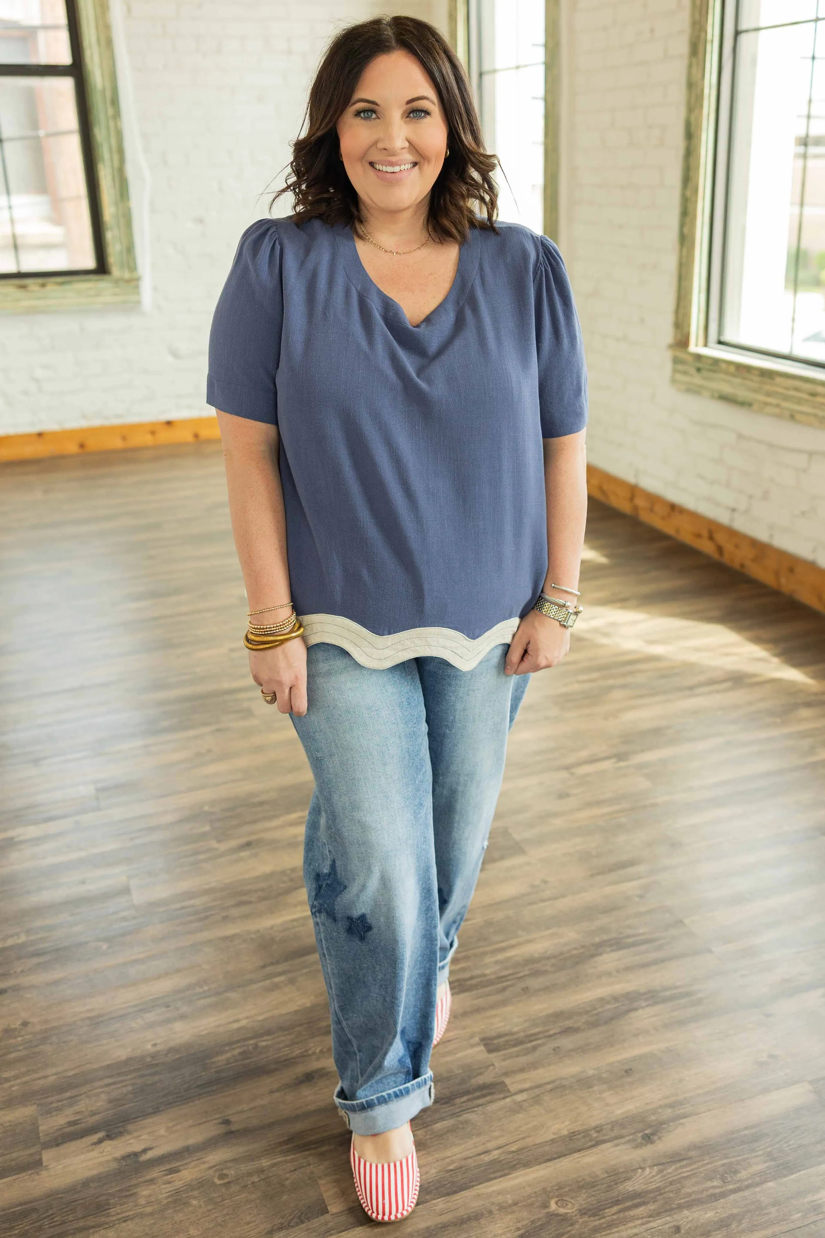 CASSANDRA PLUS TOP