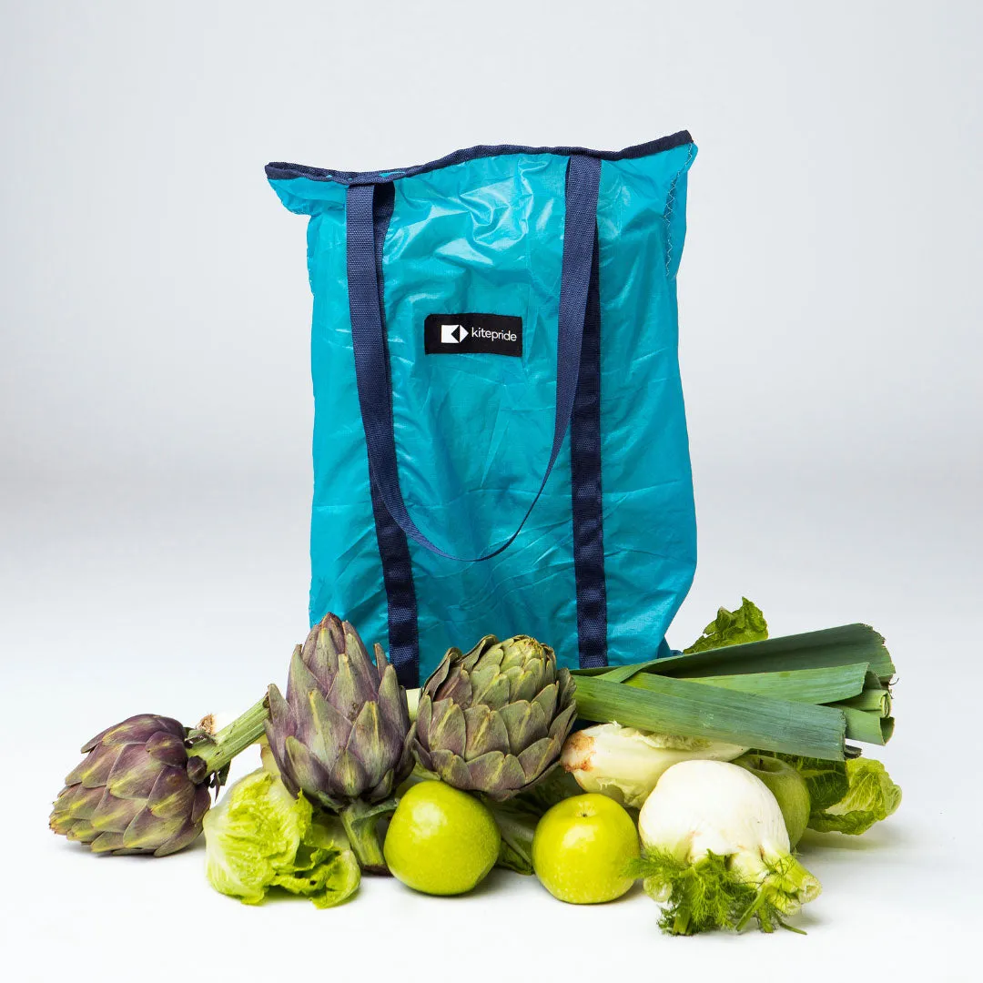 Cassy Shopper Tote-Silk Blue