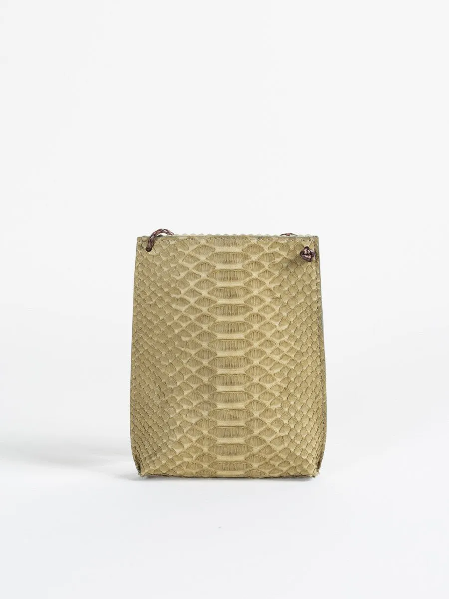 cell pouch - moss python
