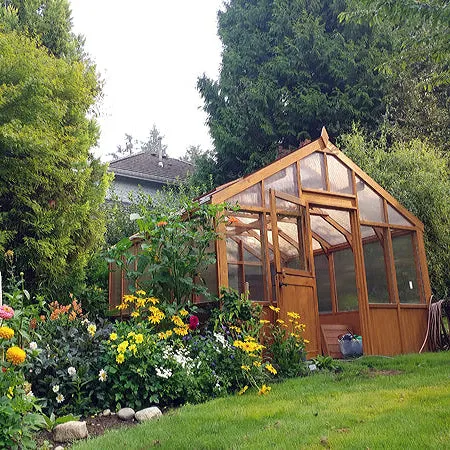 Charley's Alpine Insulated Cedar Greenhouse