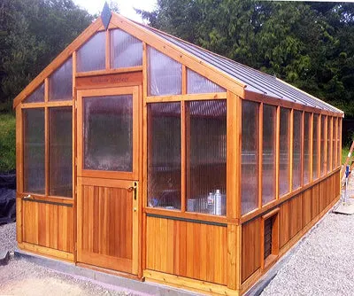 Charley's Alpine Insulated Cedar Greenhouse
