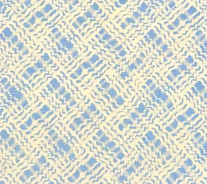 China Seas Fabric: Baha II - Custom Sky Blue on Tinted Belgian Linen / Cotton