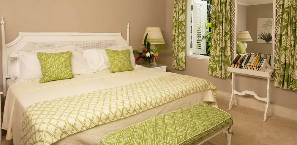 China Seas Fabric: Martinique Reverse - Custom Light Green on Tan 100% Belgian Linen