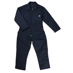 CL71211-XL-Navy Coveralls Work King Twill Lined