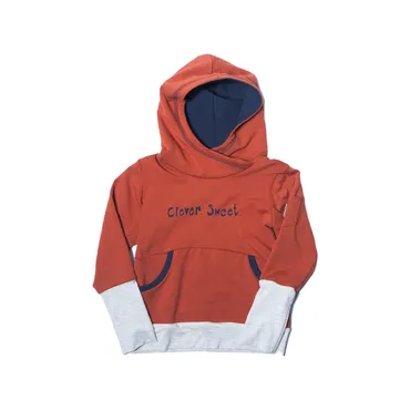 Clever Sweet Hoodie in Burnt Orange